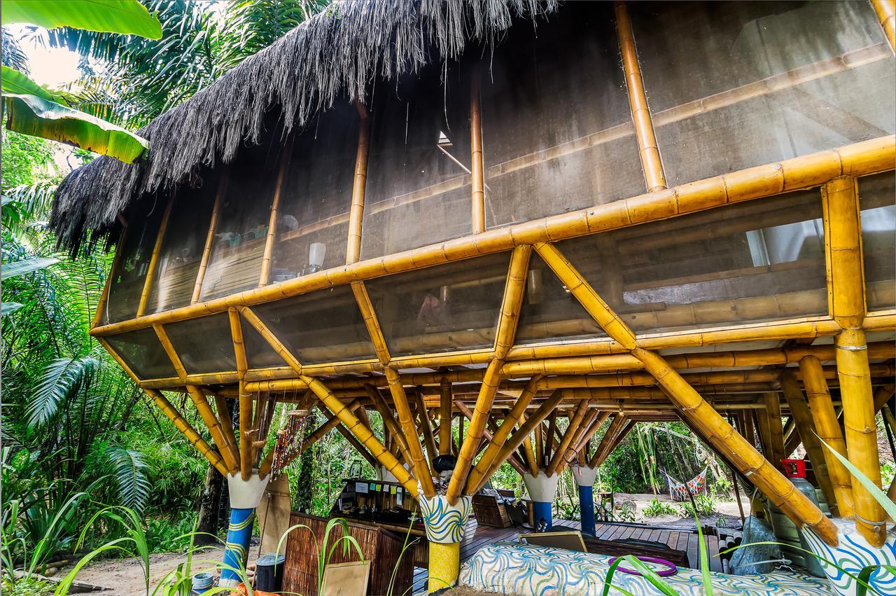 Universo Pol Bamboo Hostel Morro de São Paulo Exterior foto